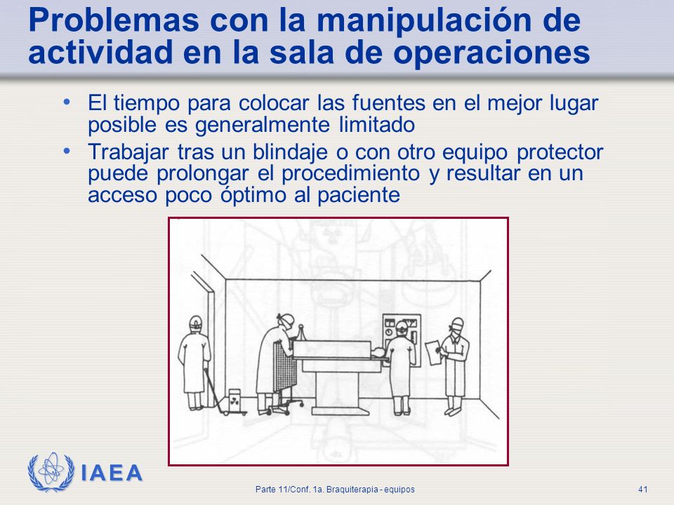 Problemas con la manipulación de actividad en la sala de operaciones