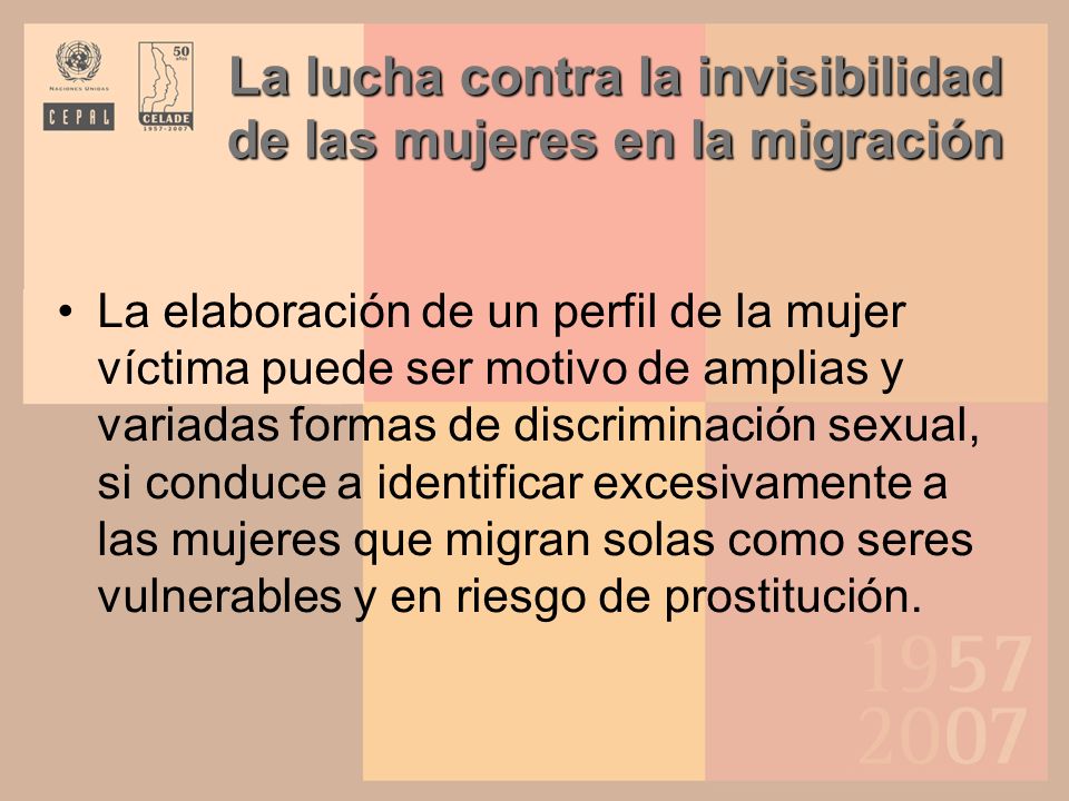 La lucha contra la invisibilidad de las mujeres en la migración
