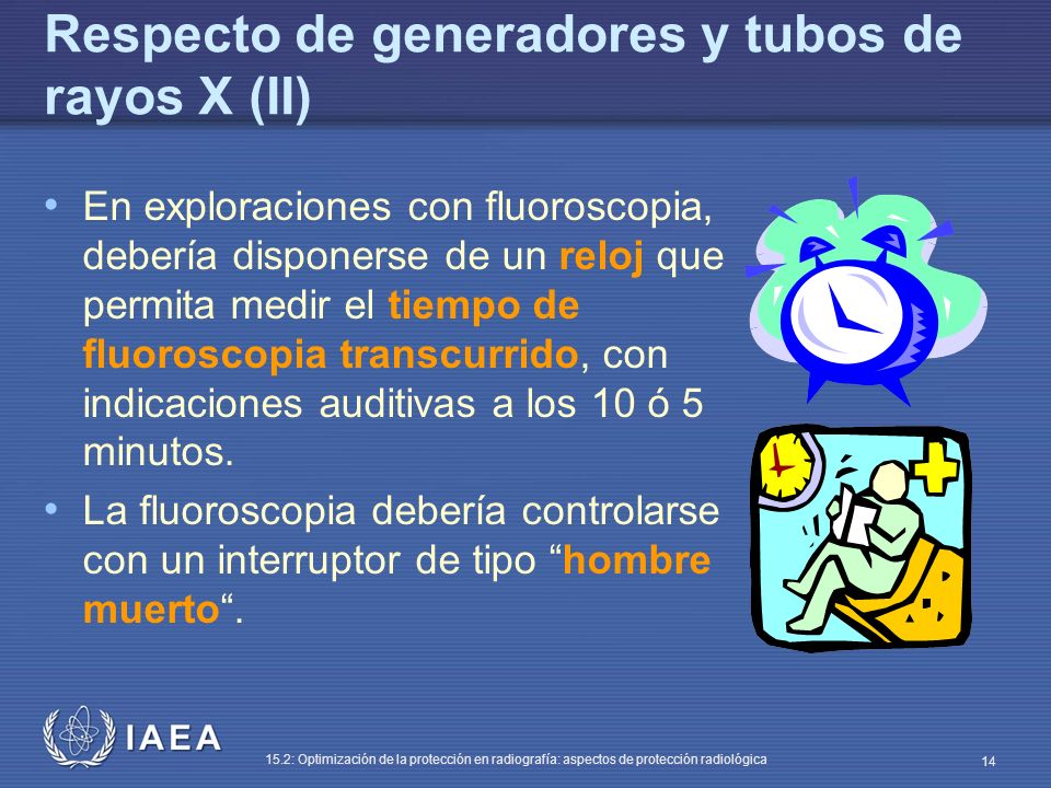 Respecto de generadores y tubos de rayos X (II)