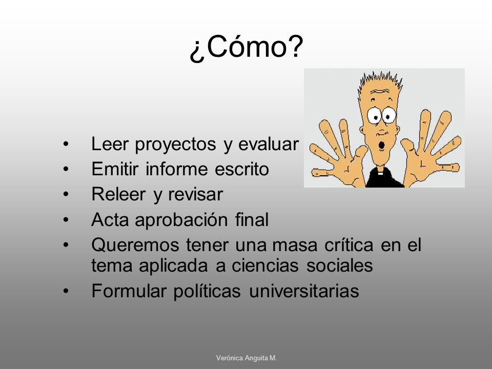 ¿Cómo Leer proyectos y evaluar Emitir informe escrito