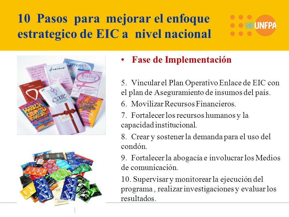 10 Pasos para mejorar el enfoque estrategico de EIC a nivel nacional