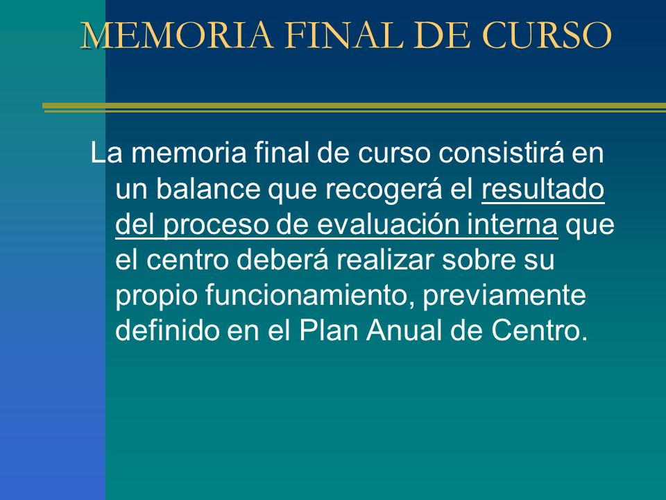MEMORIA FINAL DE CURSO