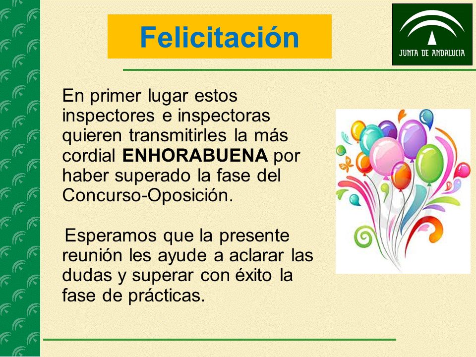Felicitación