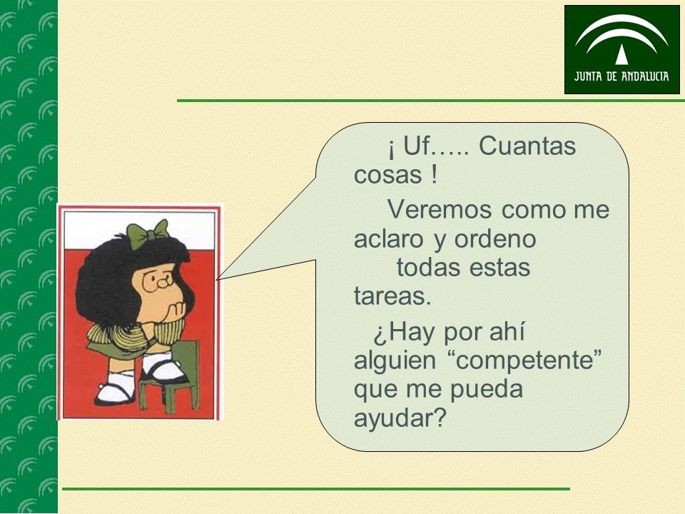¡ Uf….. Cuantas cosas . Veremos como me aclaro y ordeno todas estas tareas.