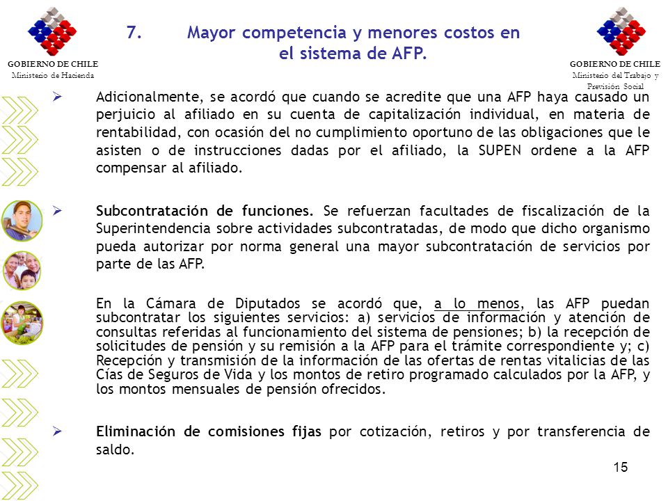Mayor competencia y menores costos en el sistema de AFP.