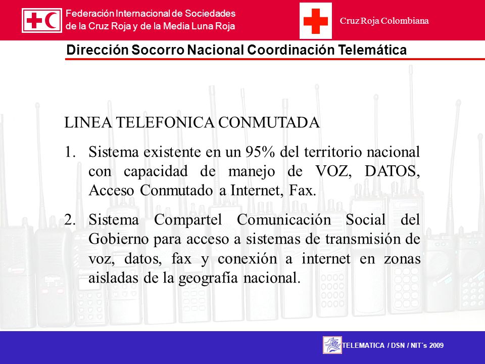 LINEA TELEFONICA CONMUTADA
