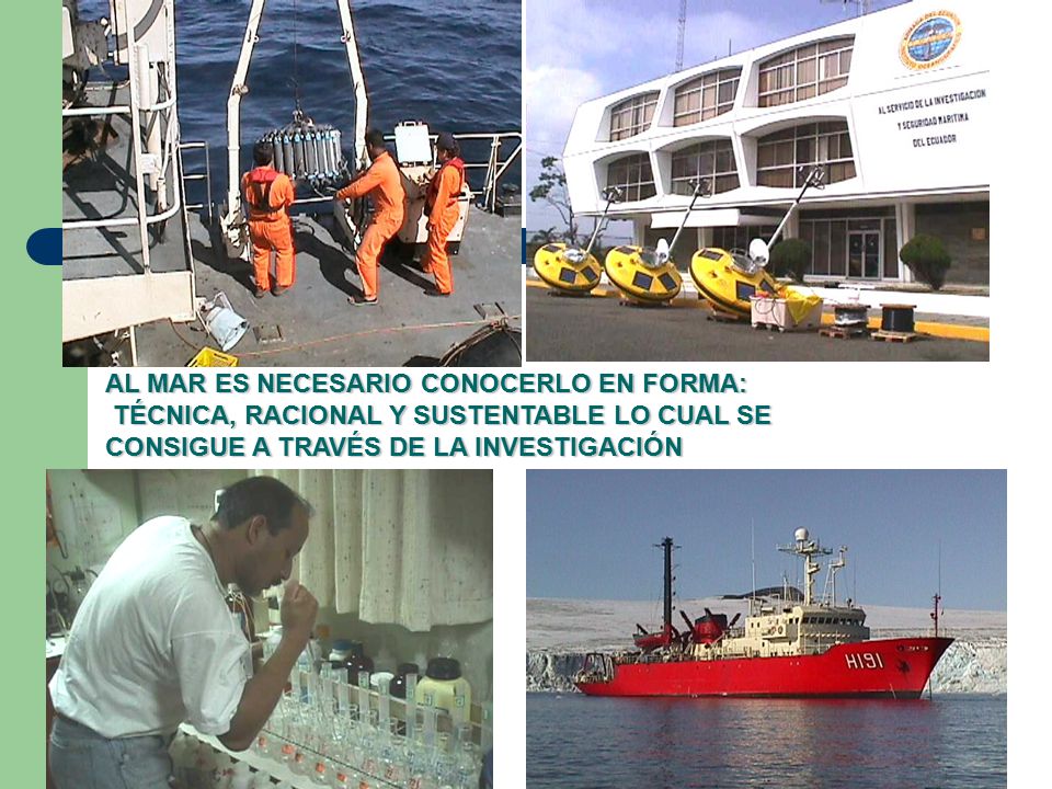 AL MAR ES NECESARIO CONOCERLO EN FORMA: