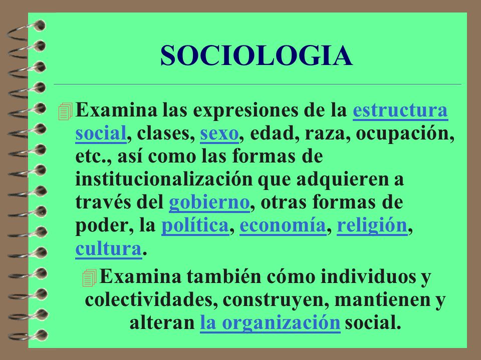 SOCIOLOGIA