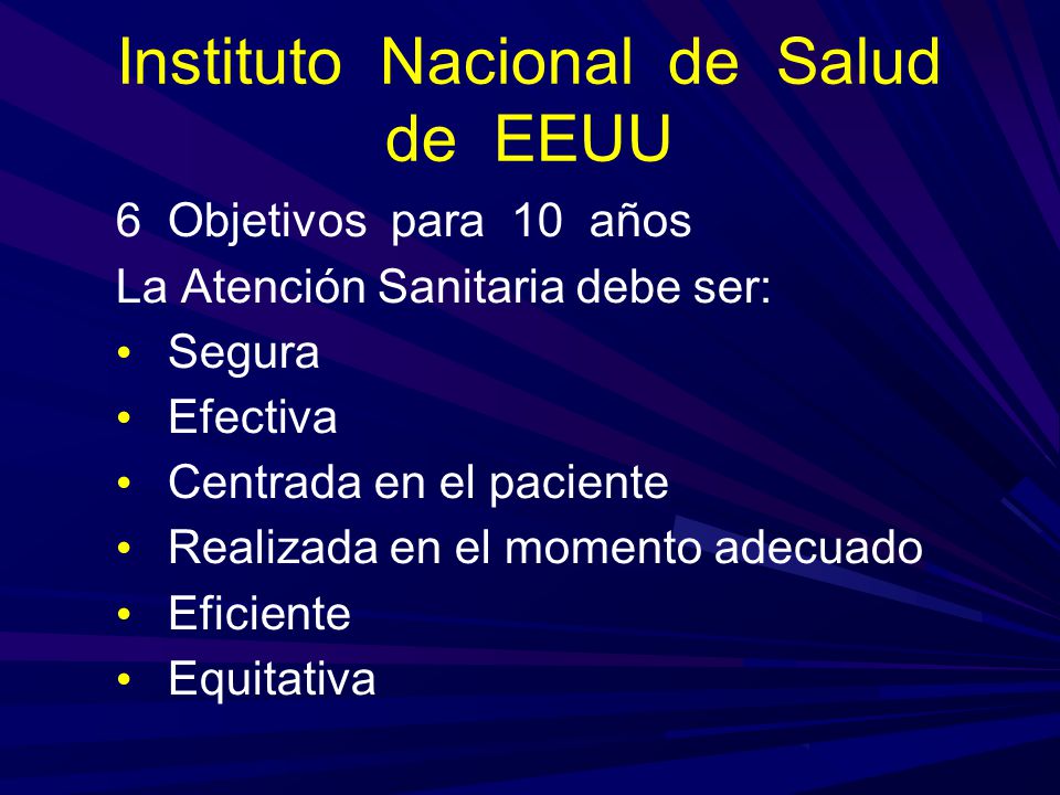 Instituto Nacional de Salud de EEUU