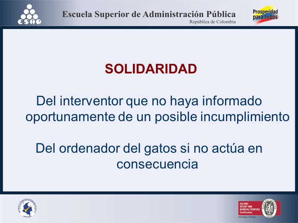 Del ordenador del gatos si no actúa en consecuencia