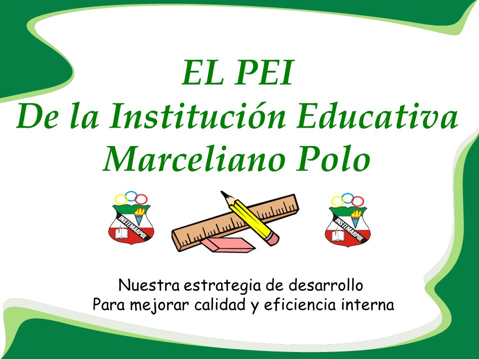 De la Institución Educativa Marceliano Polo