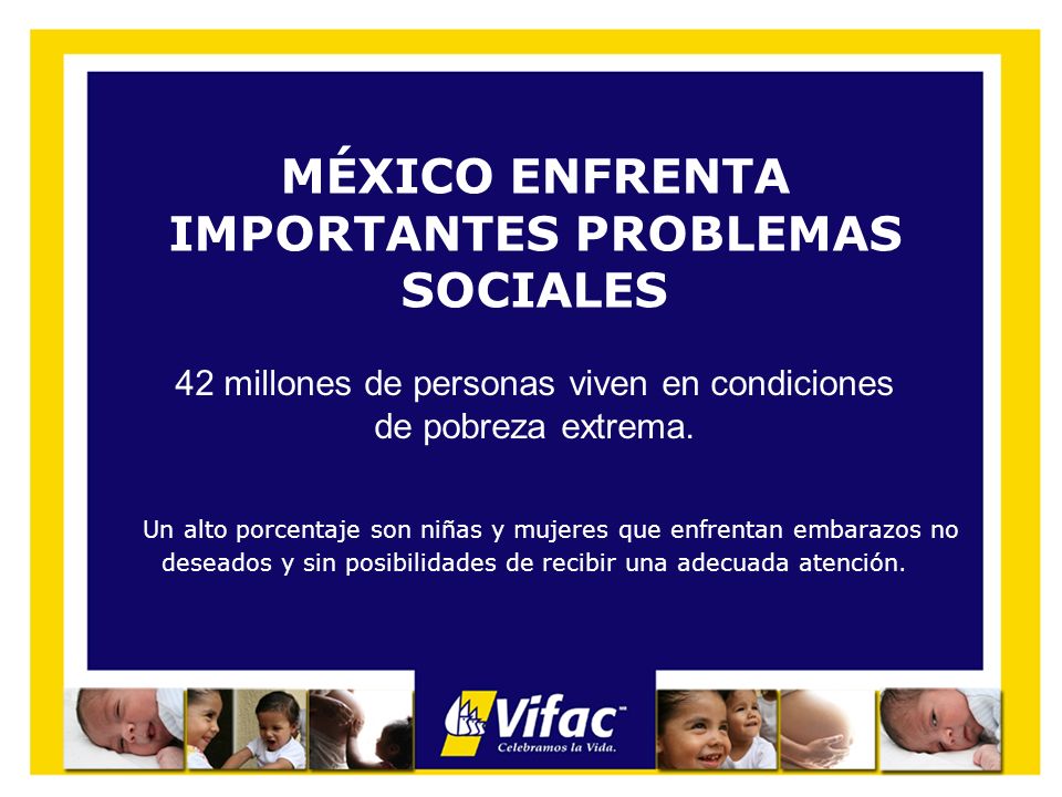 MÉXICO ENFRENTA IMPORTANTES PROBLEMAS SOCIALES