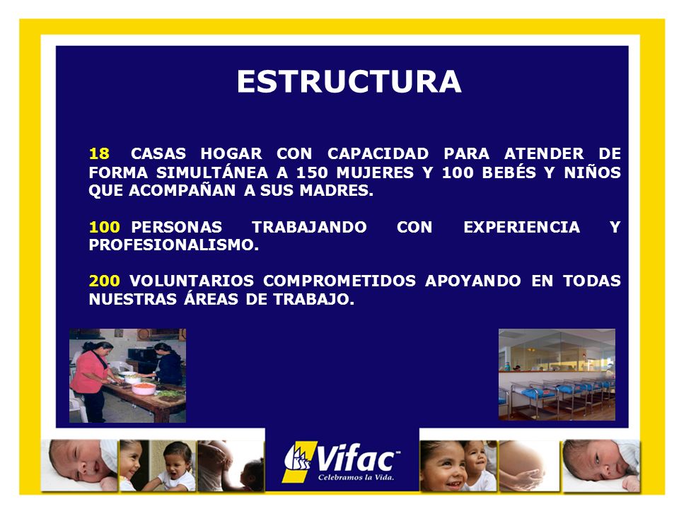 ESTRUCTURA 18 CASAS HOGAR CON CAPACIDAD PARA ATENDER DE FORMA SIMULTÁNEA A 150 MUJERES Y 100 BEBÉS Y NIÑOS QUE ACOMPAÑAN A SUS MADRES.