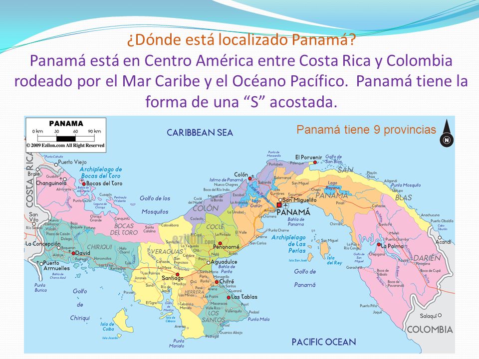 ¿Dónde está localizado Panamá
