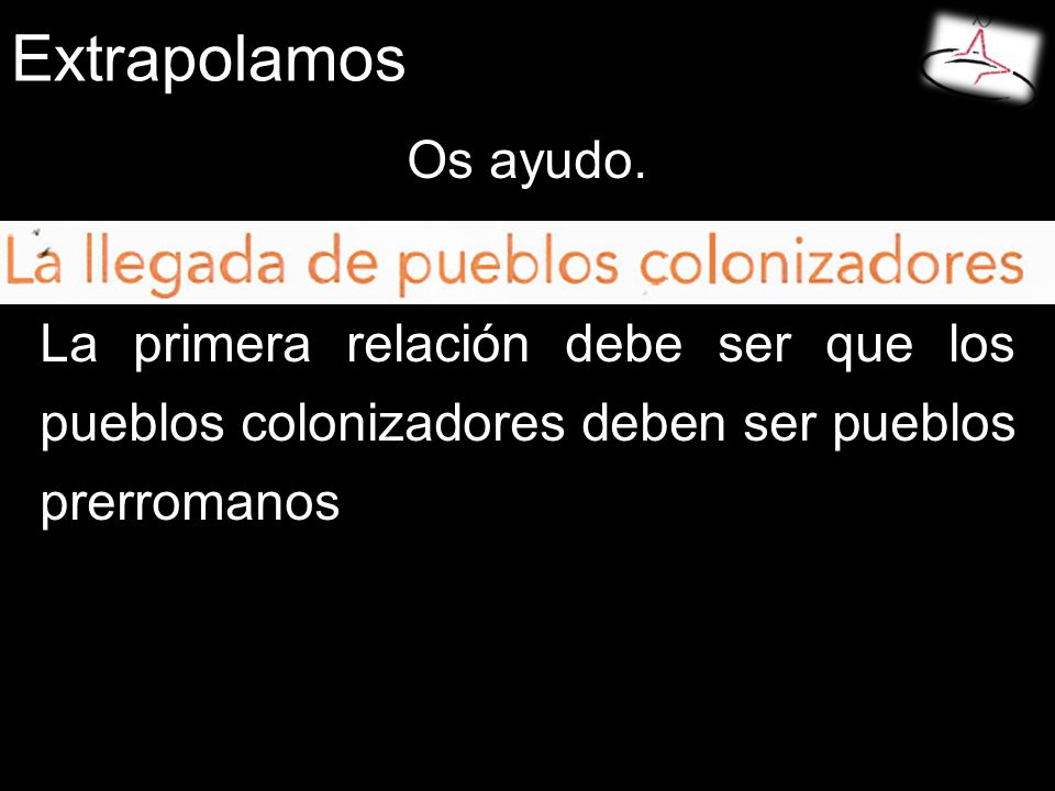 Extrapolamos Os ayudo.