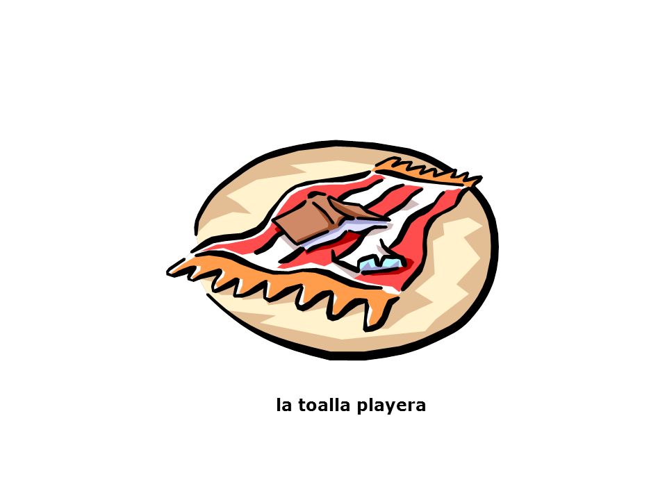 la toalla playera