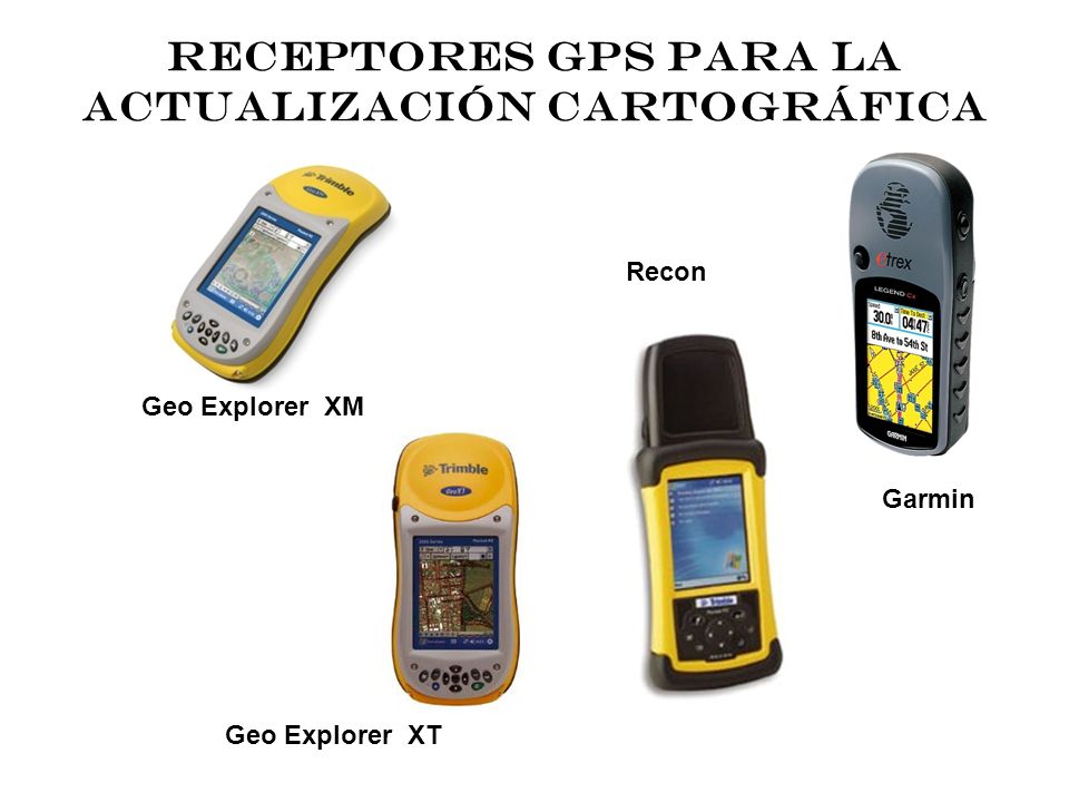 RECEPTORES GPS PARA LA ACTUALIZACIÓN CARTOGRÁFICA