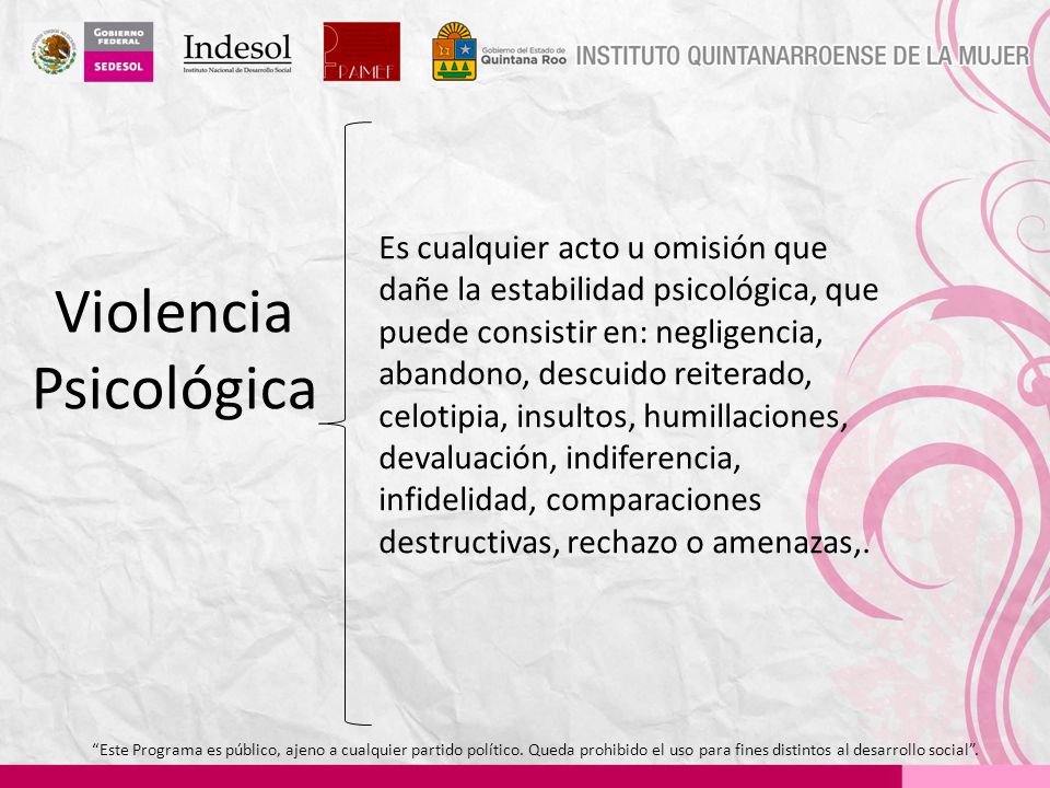 Violencia Psicológica