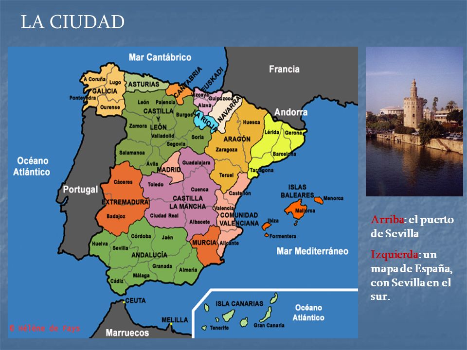 LA CIUDAD Arriba: el puerto de Sevilla