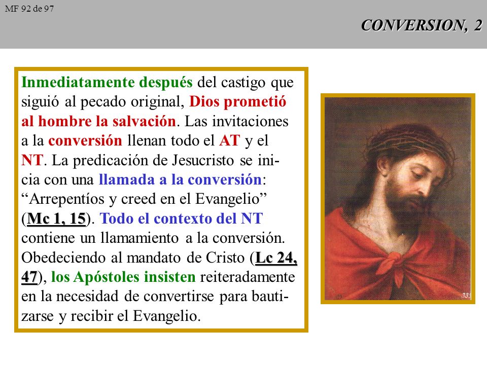 Inmediatamente después del castigo que