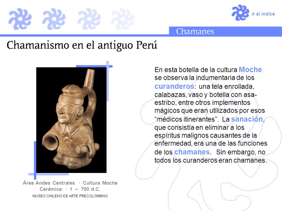 Área Andes Centrales · Cultura Moche Cerámica · 1 – 700 d.C.