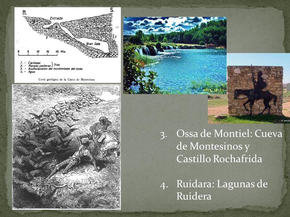 Ossa de Montiel: Cueva de Montesinos y Castillo Rochafrida