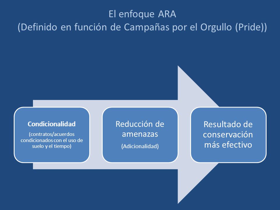 El enfoque ARA (Definido en función de Campañas por el Orgullo (Pride))