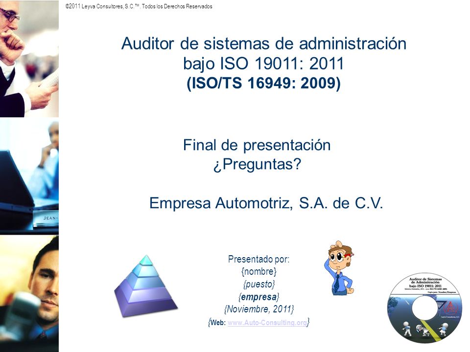 ...Requerimientos de ISO/TS 16949: