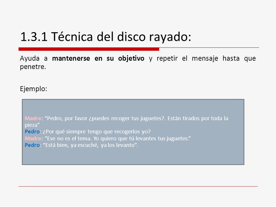 1.3.1 Técnica del disco rayado: