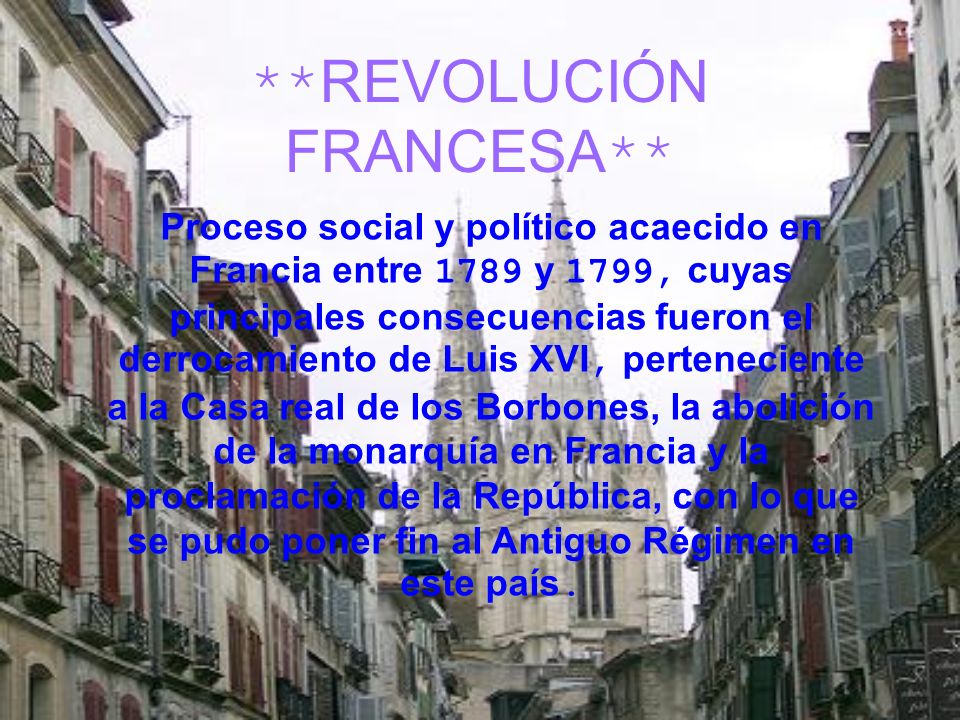 **REVOLUCIÓN FRANCESA**