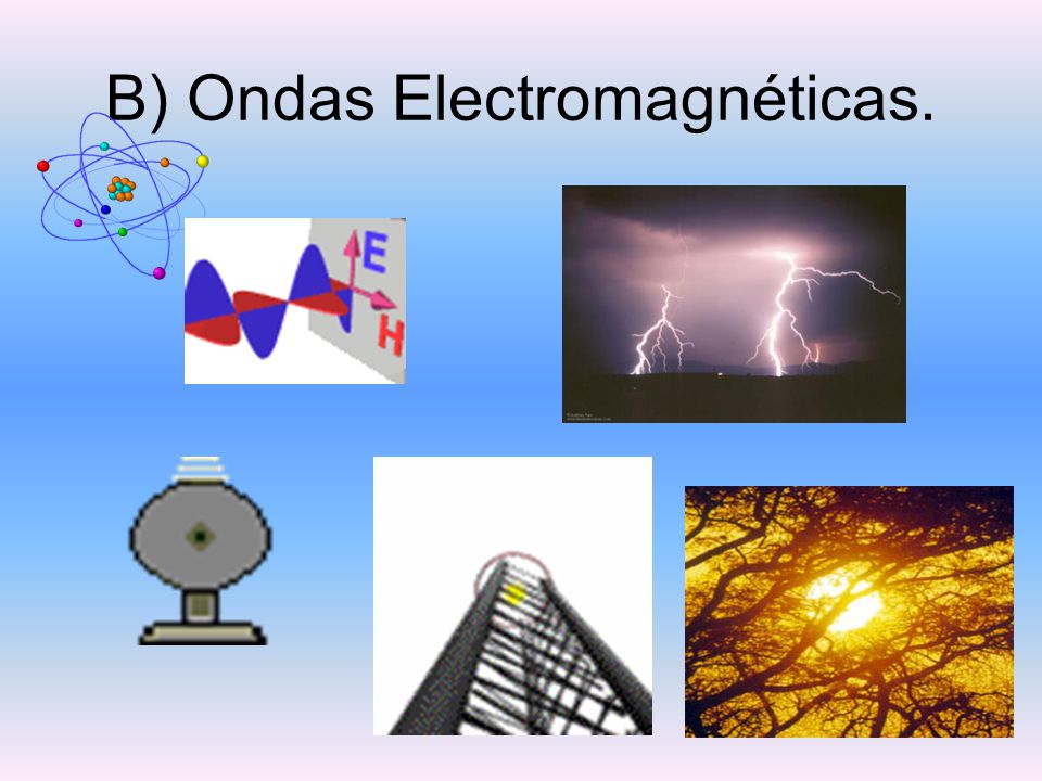 B) Ondas Electromagnéticas.
