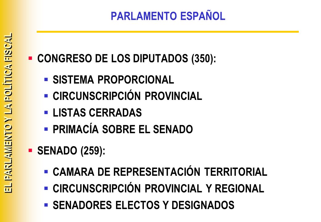 Resultado de imagen de Parlamento espaÃ±ol. congreso, senado