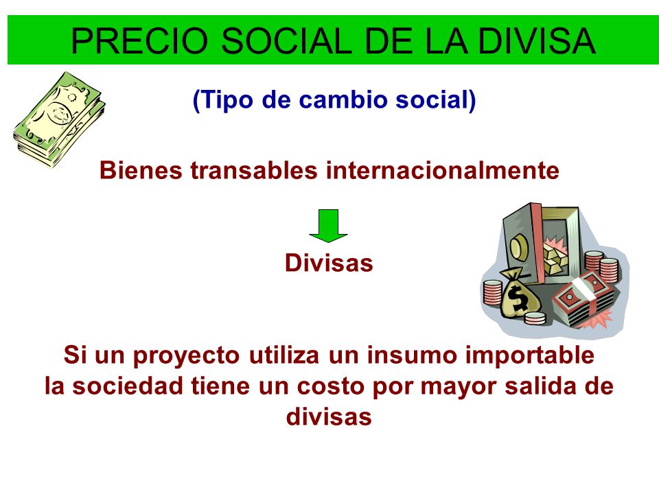 (Tipo de cambio social) Bienes transables internacionalmente