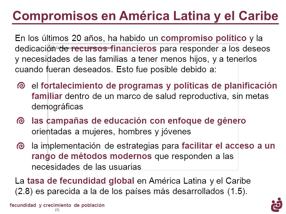 Compromisos en América Latina y el Caribe
