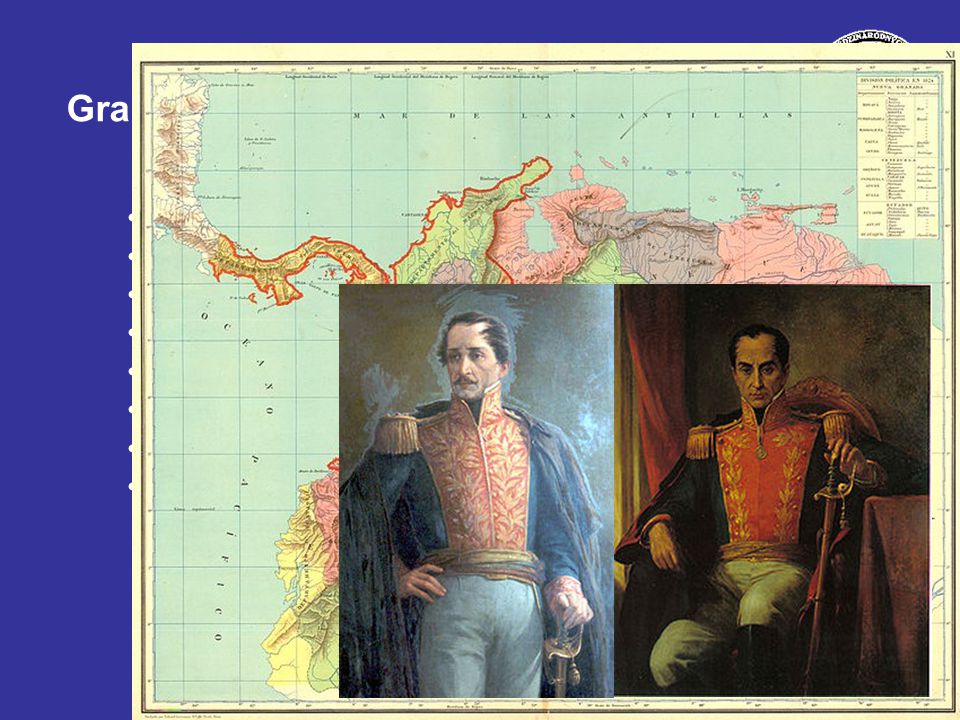 Gran Colombia Territorio ¿Historia y personajes Funccionamiento