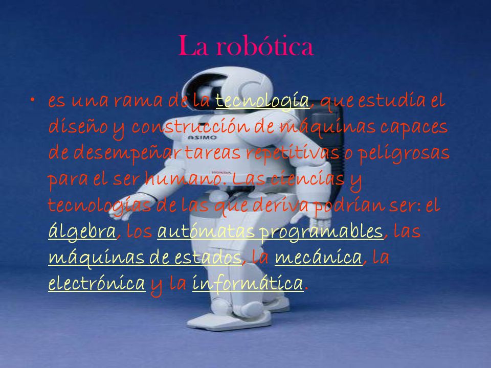 La robótica