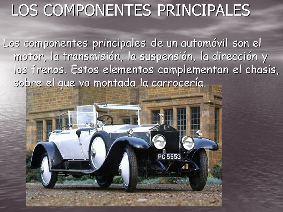 LOS COMPONENTES PRINCIPALES