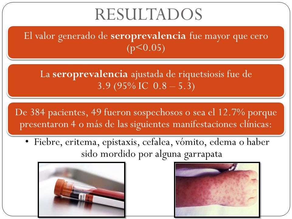 El valor generado de seroprevalencia fue mayor que cero (p<0.05)