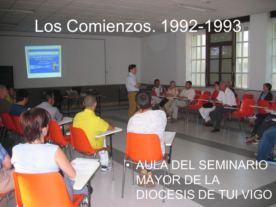 Los Comienzos Aunque previamente se realizaban reuniones de Familias, cuando aun estábamos en la Florida.