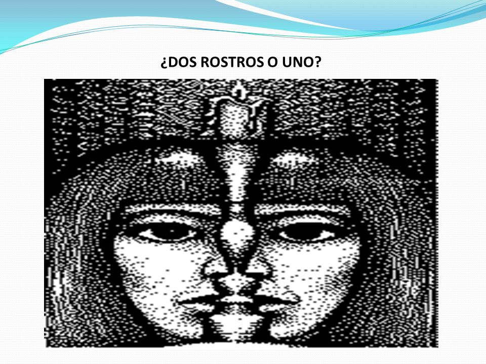 ...O UN SOLO ROSTRO DETRÁS DE UN LARGO SOPORTE CON UNA VELA