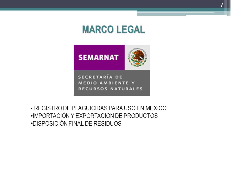MARCO LEGAL IMPORTACIÓN Y EXPORTACION DE PRODUCTOS