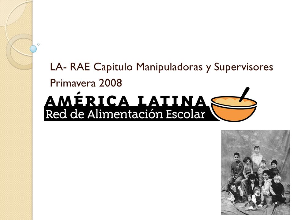 LA- RAE Capitulo Manipuladoras y Supervisores Primavera 2008