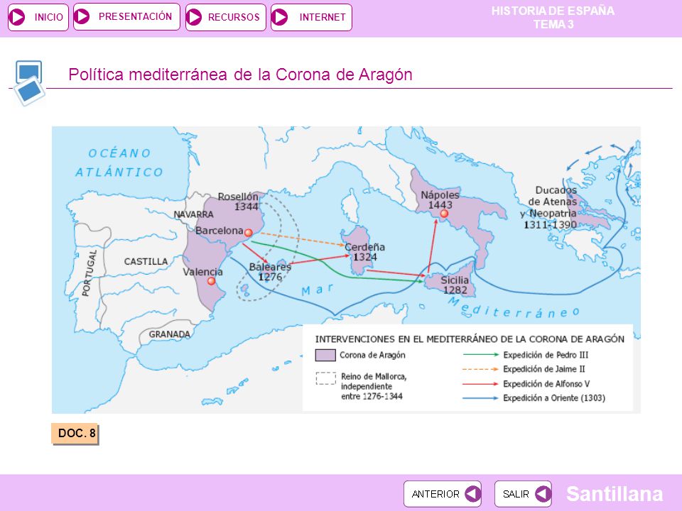 Política mediterránea de la Corona de Aragón