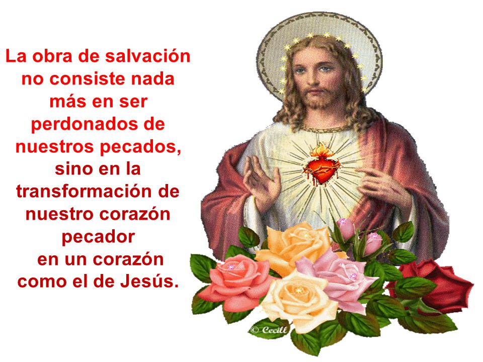 en un corazón como el de Jesús.