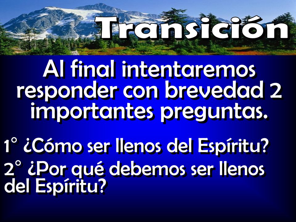 Al final intentaremos responder con brevedad 2 importantes preguntas.