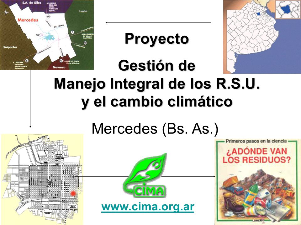 Gestión de Manejo Integral de los R.S.U. y el cambio climático