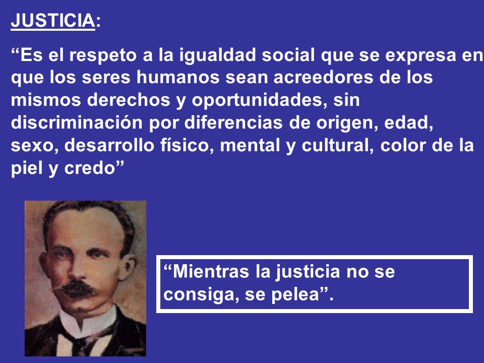 JUSTICIA: