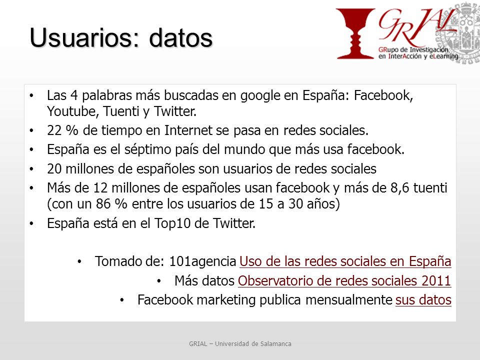 GRIAL – Universidad de Salamanca