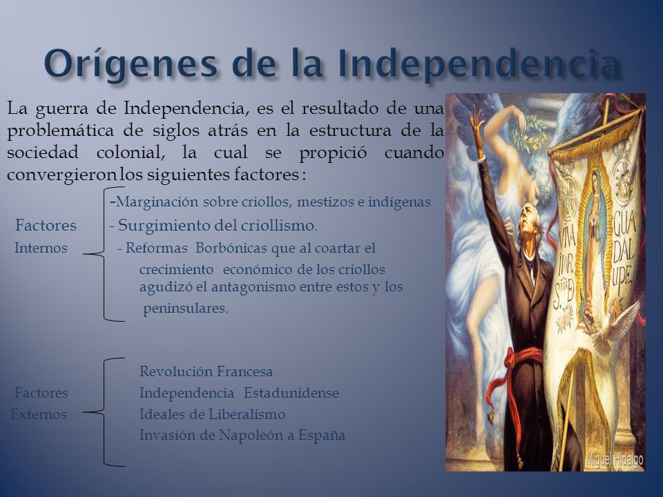 Orígenes de la Independencia