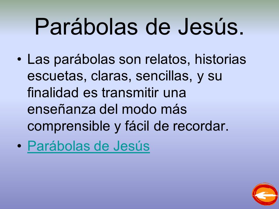Parábolas de Jesús.